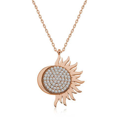 Silver Rose Mihrimah Sultan Women's Necklace