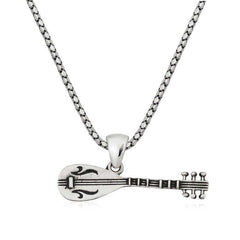 Silver Reed Men's Necklace