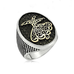 Silver Whirling Dervish Men's Ring