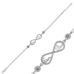 Bracelet femme Silver Infinity You Me