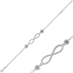 Silver Infinity Women's Bracelet