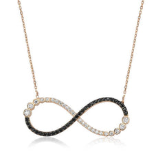 Silver Infinity Women's Necklace