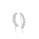 Silver Waterway Earring