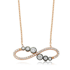 Silver Waterway Infinity Women's Necklace