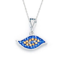 Silver Evil Eye Women's Necklace