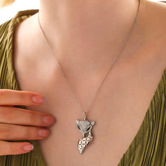 Silver Fox Women's Necklace