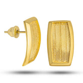 Silver Trabzon Wicker Women's Earrings