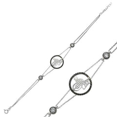 Bracelet Tughra en argent pour femme