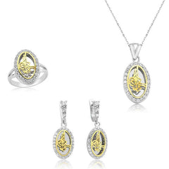Silver Tughra Women Set