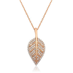 Silver Leaf Women's Necklace