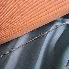 Silver Snake Women's Bracelet
