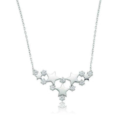 Silver Star Necklace