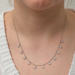 Silver Star Lucky Women's Necklace