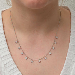Silver Star Lucky Women's Necklace