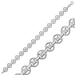 Silver Round Waterway Women's Bracelet