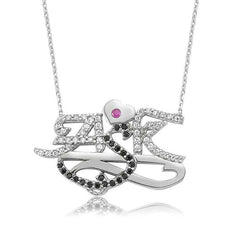 Silver Love Ladies Necklace