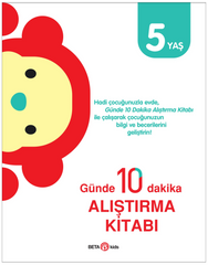 NessiWorld Günde 10 Dakika Alıştırma Kitabı 5 Yaş