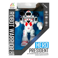 Nessiworld Animated Light and Sound Arrow Shooting Toy Robot