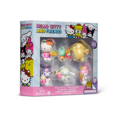 Mini figurine Hello Kitty Nessiworld 6 pièces
