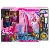Coffret de jeu Barbie Malibu et Brooklyn Camp HGC18