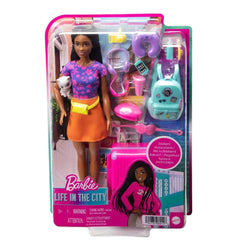 HGX55 Barbie Brooklyn Travel Doll and Accessories