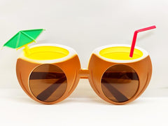 Verres de fête Hello Summer Nesiworld Coconut Tropical Hawaii
