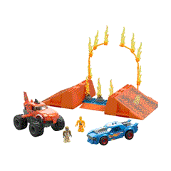 HKF88 MEGA™ Hot Wheels® Smash n Crash Tiger Shark Crash Set 245 pieces Ages 5+