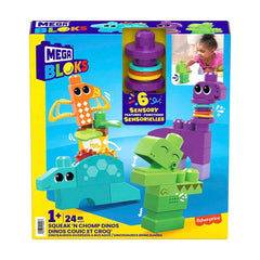 Nessiworld HKN43 Mega Bloks Sesli ve Hareketli Dinozorlar 24 parça +1 yaş