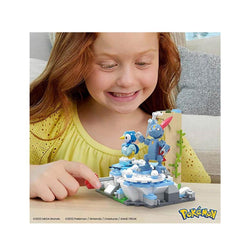 HKT20 MEGA™ Pokémon™ Piplup and Sneasel Winter Adventure Set 183 pieces + Ages 7