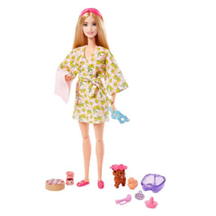 Nessiworld HKT90 Barbie Wellness - Spa Day Blonde Doll