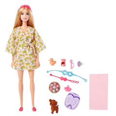 Nessiworld HKT90 Barbie Wellness - Spa Day Blonde Doll