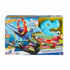 Coffret de jeu de combat de dinosaures Hot Wheels HKX42