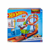 Coffret de jeu de course verticale Hot Wheels Nessiworld HMB15
