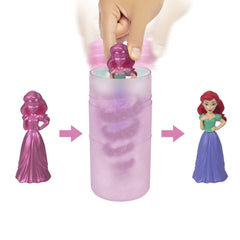 Nessi World HMB69 Disney Princesses Color Reveal Color Changing Main Character Dolls - Series 1