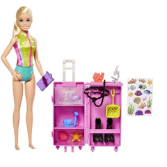 Coffret de jeu Barbie Biologiste Marine HMH26