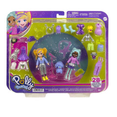 HNF51 Polly Pocket and Friends Different Fashion Accessories Play Sets