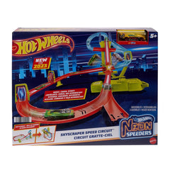 Circuit multi-courses passionnant Hot Wheels Neon Races HPC07