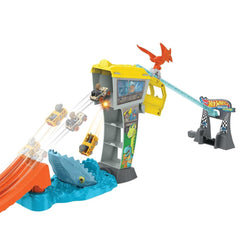 Coffret de circuits Jurassic Racerverse Hot Wheels HTP12 de Nessiworld