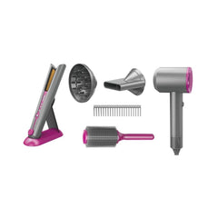 Nessiworld HUA-1019 Coffret de coiffure de luxe 2 en 1 avec son et lumière - Vardem Toy