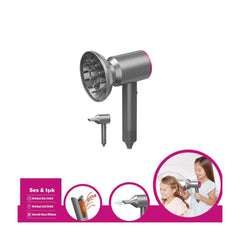 Nessiworld HUA-1019 Coffret de coiffure de luxe 2 en 1 avec son et lumière - Vardem Toy