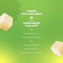 Nessiworld Humm Organic Banana Gluten Free Vegan Mini Cubes 30 Gr
