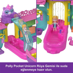 Nessiworld HWP26 Polly Pocket Unicorn Bot Play Set