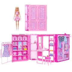 Nessiworld HXD58 Barbie and Dream Wardrobe