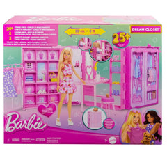 Nessiworld HXD58 Barbie and Dream Wardrobe