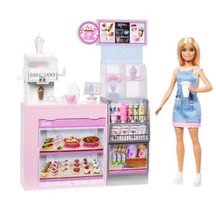 Coffret de jeu Barbie Coffee Shop Nessiworld HXN94