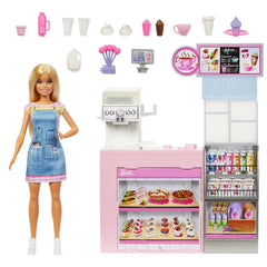 Coffret de jeu Barbie Coffee Shop Nessiworld HXN94