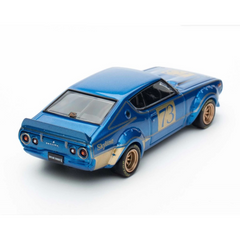 Nessiworld Inno 1/64 Nissan Skyline 2000 GT-R KPGC110 Racing Concept Bleu