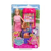 Nessiworld JCT05 Malibu Market Barbie and Play Set Barbie and Teresa Recipe for Friendship