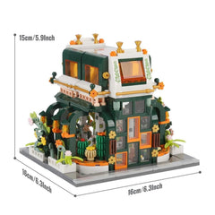 Ensemble de blocs de jardin botanique Nessiworld JK2362 LOZ - Vagon Life