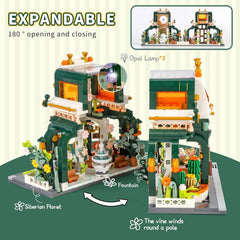 Ensemble de blocs de jardin botanique Nessiworld JK2362 LOZ - Vagon Life